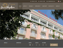 Tablet Screenshot of hotelmarin.com